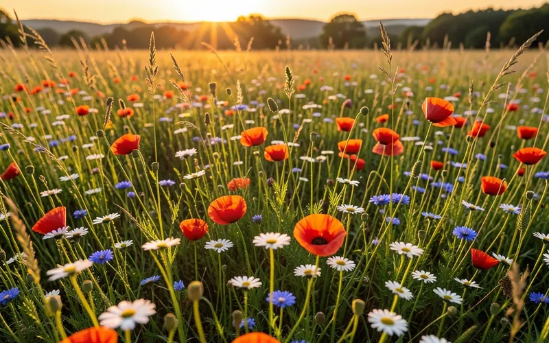 Blumen als Zeichen der Erinnerung
